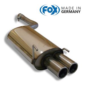 FOX フォックス オールステンレスマフラー(リアマフラー FOX フォックス オールステンレスマフラー(リアマフラー