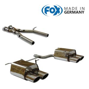 FOX フォックス オールステンレスマフラー（コネクションパイプ+