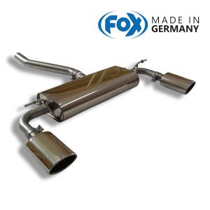 FOX フォックス オールステンレスマフラー（リアマフラー） MERCEDES