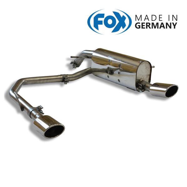 FOX フォックス オールステンレスマフラー（リアマフラー） PEUGEOT 207 ハッチバック ...