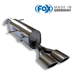 FOX フォックス オールステンレスマフラー（リアマフラー） オペル