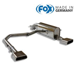 FOX フォックス オールステンレスマフラー（フロントマフラー
