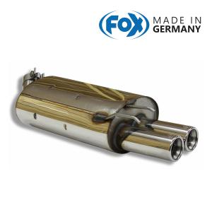 RENAULTトゥインゴ　マフラー FOX フォックス オールステンレスマフラー（リアマフラー） RENAULT