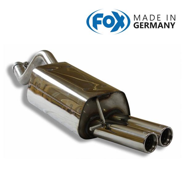FOX フォックス オールステンレスマフラー（リアマフラー） RENAULT Twingo2 / ト...