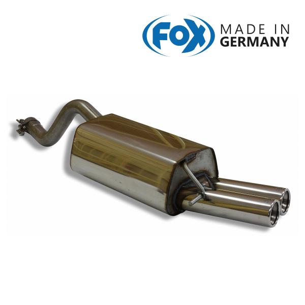 FOX フォックス オールステンレスマフラー（リアマフラー） RENAULT Twingo2 / ト...