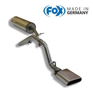 FOX フォックス オールステンレスマフラー（リアマフラー