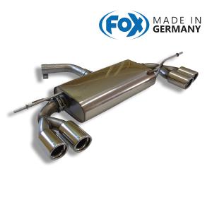 FOX フォックス オールステンレスマフラー（リアマフラー） VOLKSWAGEN