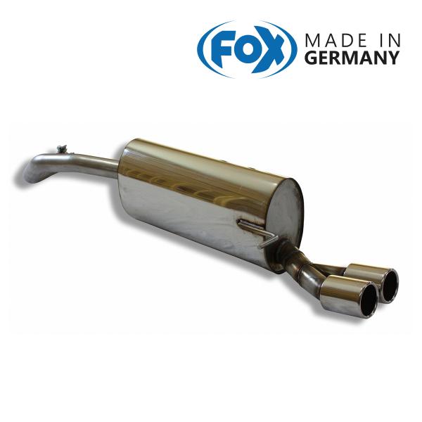 FOX フォックス オールステンレスマフラー（リアマフラー） VOLKSWAGEN Polo (6R...