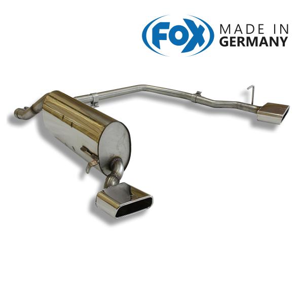 FOX フォックス オールステンレスマフラー（リアマフラー） VOLKSWAGEN Polo (AW...