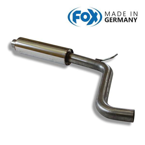 FOX フォックス オールステンレスマフラー（フロントマフラー） VOLKSWAGEN Polo (...