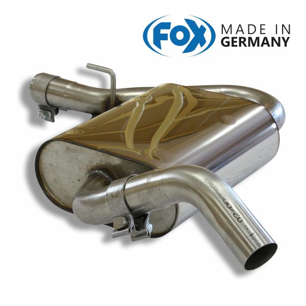 FOX オールステンレスマフラー（センターマフラー） VOLKSWAGEN ゴルフ3 CLi/GLi...