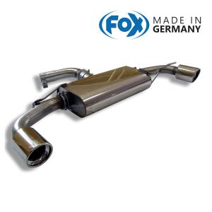 よしゴルフ6 GTI COX ステンレスマフラー ブラックテール VW GOLF VI GTI COX ステンレスマフラー Black Tail Edition : エアロ