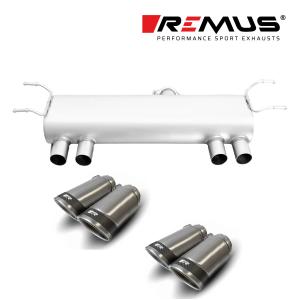 STREET値下げ！ REMUSマフラー センター付き! REMUS センターマフラー スポーツラベル フォルクスワーゲン