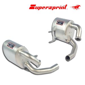 Supersprint センターマフラー+リアマフラー プジョー 406 セダン