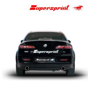 Supersprint センターマフラー+リアマフラー アルファロメオ 147 GTA