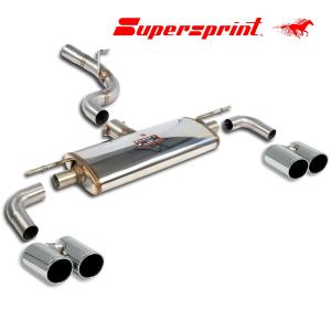 Supersprint リアマフラー AUDI A4(8K/B8) セダン/アバント 3.2FSI