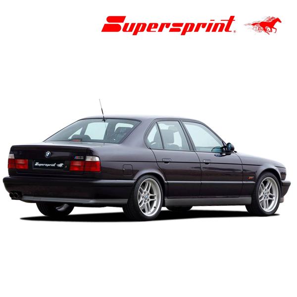 Supersprint センターマフラー+リアマフラー BMW E34 M5 ○○76mm