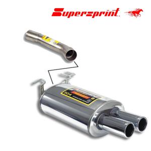 Supersprint リアマフラー BMW E46 318i/Ci セダン/クーペ/ツーリング