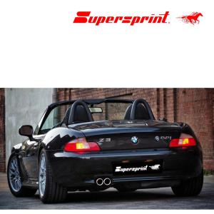 Supersprint リアマフラー BMW Z3 2.2/3.0 ○○80mm : SPORT EXHAUST