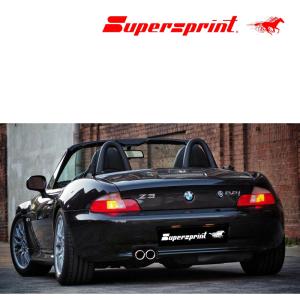 Supersprint リアマフラー BMW Z3 2.8 ('97-'98) ○○70mm