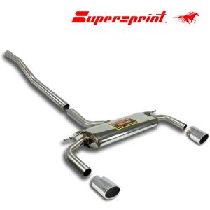 Supersprint リアマフラー MINI R60 クロスオーバー ジョンクーパー