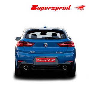 Supersprint リアマフラー BMW F39 X2 xDrive 20i/M35i ○-○100mm