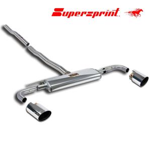 Supersprint リアマフラー BMW F39 X2 sDrive 18i ○-○100mm
