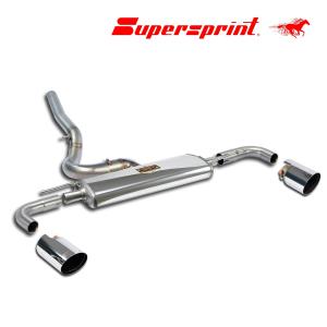 BMW ２シリーズグランクーペ 218i F44 用スーパースプリントマフラー Supersprint リアマフラー BMW F44 M235i xDrive グランクーペ