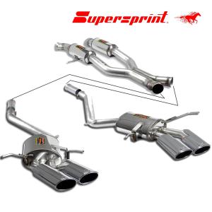 Supersprint リアマフラー ポルシェ 997 (997.2) カレラ 3.6 /カレラS
