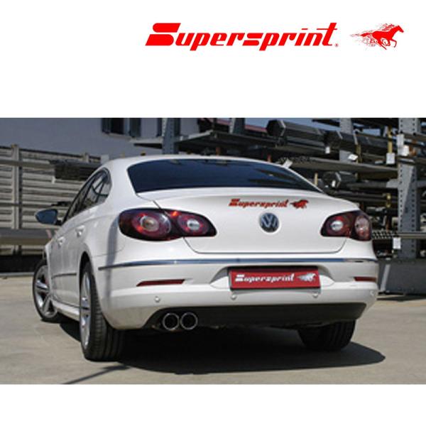 Supersprint リアマフラー Volkswagen パサートCC(3C) 1.8TSI/2....