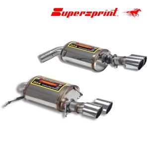 Supersprint センターマフラー+リアマフラー BMW E90 323i/325i (N52