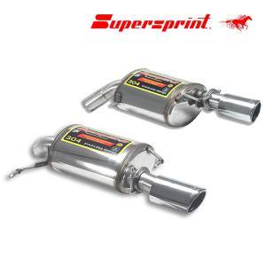 Supersprint センターマフラー+リアマフラー BMW E90 323i/325i (N52