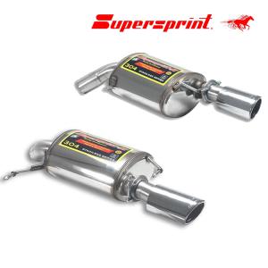 Supersprint センターマフラー+リアマフラー BMW E90 323i/325i (N52