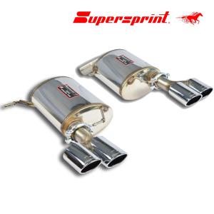 Supersprint センターマフラー+リアマフラー BMW E90 323i/325i/330i