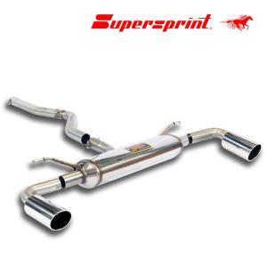 Supersprint リアマフラー BMW F30/F31 320d (2016- B47エンジン用