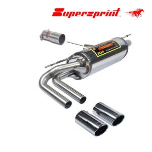 Supersprint センターマフラー+リアマフラー BMW F32/F33/F36 435i