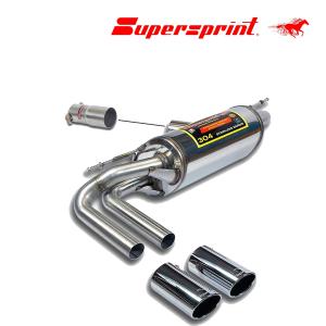Supersprint リアマフラー BMW Z3 2.2/3.0 ○○80mm : SPORT EXHAUST