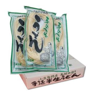 手延べ半生うどん 10袋入りダンボール箱 : 小豆島そうめん アルファ