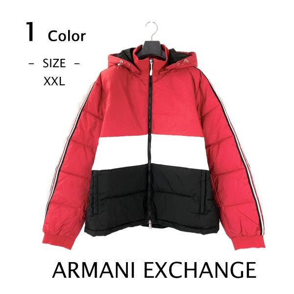 A|X ARMANI EXCHANGE アルマーニエクスチェンジ ダウン ジャケット フード付き ア...