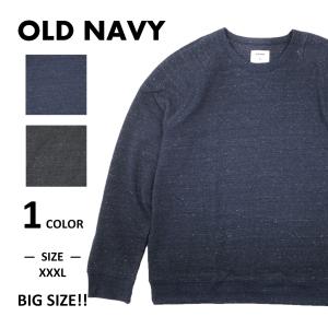 OLD NAVY オールドネイビー スリーブTシャツ スウェット 長袖 大きいサイズ BIGサイズ｜alpha-shop