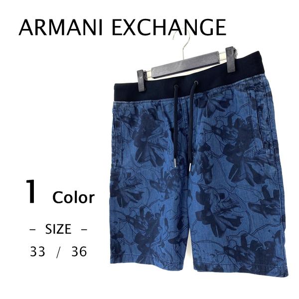 A|X ARMANI EXCHANGE アルマーニエクスチェンジ ストレッチコットンバミューダ ショ...