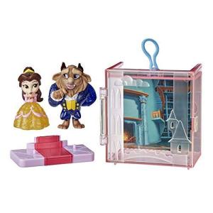 ディズニー プリンセス パーフェクトペア ベル 楽しい美女と野獣 アンボクシング おもちゃ 人形2個 ディスプレイケースとスタンド 3歳以上の商品画像