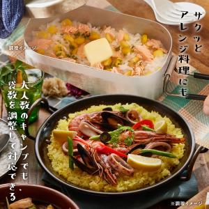 孤高のキャンプ飯 0.5合×8袋 無洗米 ごは...の詳細画像3