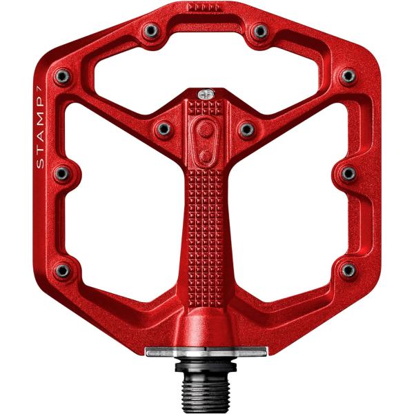 CRANKBROTHERS スタンプ7 S レッド フラットペダル クランクブラザーズ 574633