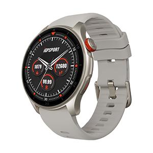 iGPSPORT SMART WATCH LW10 チタンシルバー アイジーピースポーツ スマートウ...