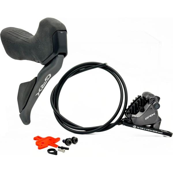 SHIMANO ST-RX825/BR-RX820 J-kit 右前 1000mm Di2 ディスブ...