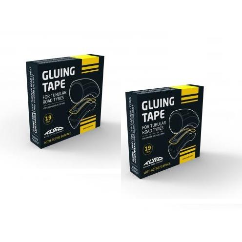 TUFO GLUING TAPE ロード用(19mm幅) 2個セット チューブラータイヤ接着用両面テ...