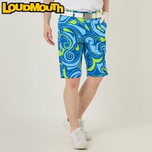 ラウドマウス メンズ ゴルフウェア ショートパンツ 763302 353 フルーレセントマーブル (Fluorescent Marble)  2023SS 763-302｜alphagolf