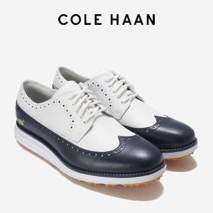 COLE HAAN コールハーン 2024年モデル ゴルフシューズ スパイクレス レザー 牛革 オリジナルグランド ウィングオックス ゴルフ / 並行輸入｜アルファゴルフ