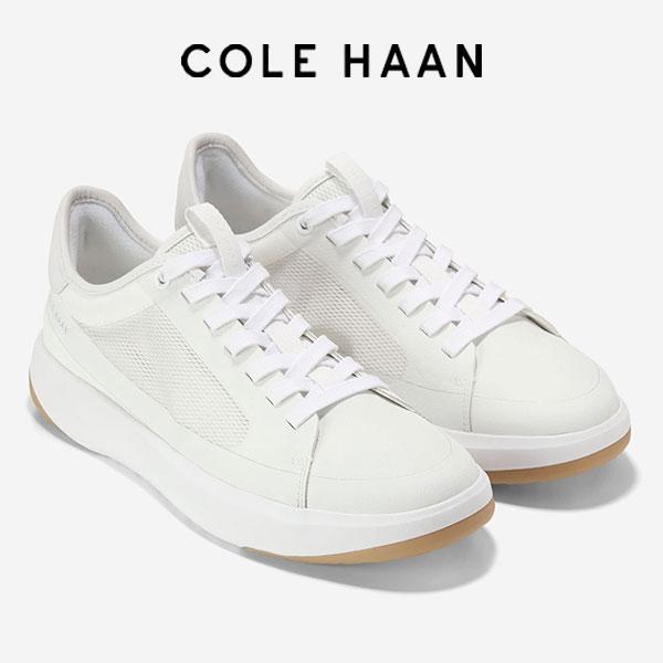 COLE HAAN コールハーン レザー シューズ グランドプロ オールデイコート スニーカー C4...